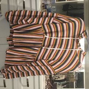 Dressed in lala rainbow sweater